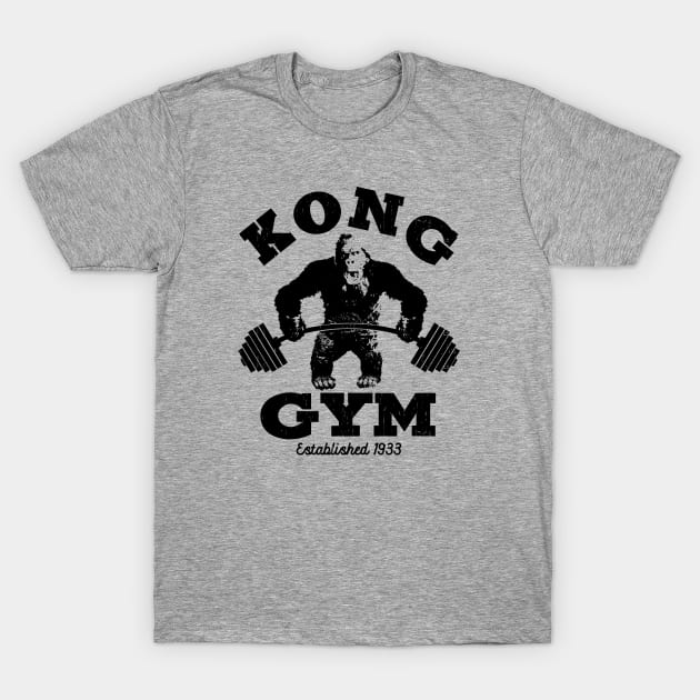 KONG GYM T-Shirt by ROBZILLA